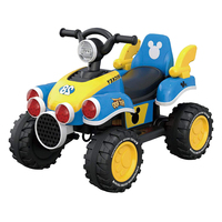 Vente en gros de quad électrique pour enfants en plastique 6V, voiture à batterie avec grandes roues, pédale et lumières LED pour ORBIC TOY