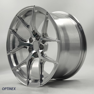 Rines de Rueda Forjados de Cara Plana 18 19 20 21 22 5x130 5x120 5x114.3 5x112 para Lotus Eletre Tesla Model S X BMW i7 EQS <span class=keywords><strong>etron</strong></span> - Product Image 1