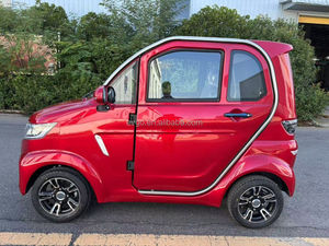 Elektrische stadsauto 3-zits EV7 EEC-certificaat 45 km/u max. snelheid linksgestuurd straatlegaal microvoertuig EU hydraulische schijfremmen - Product Image 2