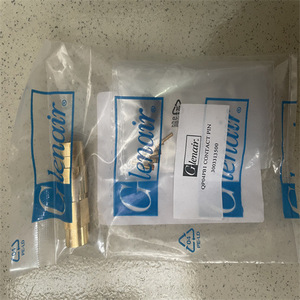 Connecteur métallique plaqué or Glenair QP04PB1 à broches de contact pour machines-outils aéronautiques - Product Image 3