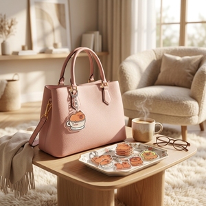 Llavero de acrílico personalizado HanXin con diseño de <span class=keywords><strong>marmota</strong></span> kawaii, accesorio bonito para bolso con forma de animal, regalo de papelería DIY, proveedor mayorista de fábrica - Product Image 3