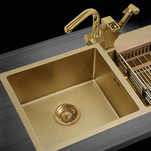 <span class=keywords><strong>TALEA</strong></span> - Colador de Fregadero de Cocina Moderno de Acero Inoxidable Color Oro Rosa de 3 1/2 Pulgadas y Kit de Plomería para Drenaje de Fregadero - Product Image 6