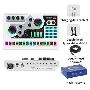 TNH Tarjeta de Sonido en Vivo, Teléfono Móvil Dual, Ordenador en Vivo, USB, Tarjeta de Sonido Externa, Red K, Sonido de Ancla - Product Image 6