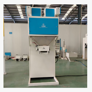 Machine d'emballage industrielle à prix d'usine pour farine de blé et carbonate, capacité 5-50 kg, avec pesage et couture de sacs plastiques - Product Image 1