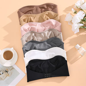 Ladymate ODM.OEM Sujetador <strong>Sin</strong> Tirantes Women's Bandeau Wireless <strong>Bras</strong> Front Closure Wireless <strong>Bra</strong> Strapless Seamless <strong>Bra</strong> - Product Image 6