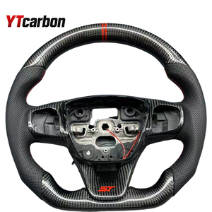 Volante Deportivo de Fibra de Carbono Personalizado YTcarbon Racing, Modificado para Focus MK4 MK8 <span class=keywords><strong>Fiesta</strong></span> <span class=keywords><strong>ST</strong></span> MK7 MK7.5 2009-2017 - Product Image 1