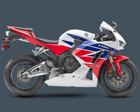 Carénage de moto rouge, blanc et bleu pour Honda CBR 600 RR CBR600RR CBR600 RR 2013 2014 2015 2016 2017 2018 2019