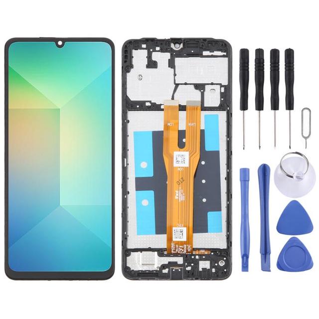 Cheap Price for Samsung Galaxy A06 SM-A065F Original LCD Screen Touch Display Digitizer Full Assembly with Frame