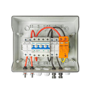 Kinee 2-en-1 Boîte de combinaison solaire extérieure IP65 certifiée CE étanche à la poussière avec 1000V2P DC en matériau ABS durable - Product Image 5