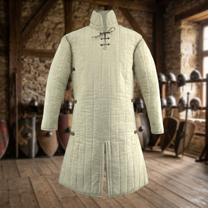 Veste longue matelassée en coton de style chinois pour homme, col mandarin, hiver, épaisse, rembourrée, couleur unie, coupe classique - Product Image 4