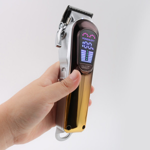 Cheveux électriques rechargeables USB Type-C pour <span class=keywords><strong>tondeuse</strong></span> avec grand affichage numérique Lame de <span class=keywords><strong>coupe</strong></span> de cheveux multi-usages en acier inoxydable - Product Image 2