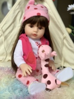 Poupées Reborn articulées de 100 cm avec visage en plastique, en coton, pour enfants de 10 ans et plus, modèle 4 Love