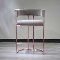 Chaise de bar, tabouret haut, chaise de loisirs pour comptoir de réception, chaise de café et de bar – Nouveau modèle en gros direct usine