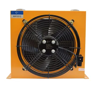 CRH AH1012 Air-Cooled Heat Exchanger aluminum hydraulic oil radiator hydraulic Air oil cooler with fan