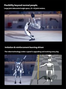 Robot de Grado Industrial Unitree G1 Edu con Estructura Duradera, Funciones Personalizables y Control Remoto para Educación y Negocios - Product Image 2