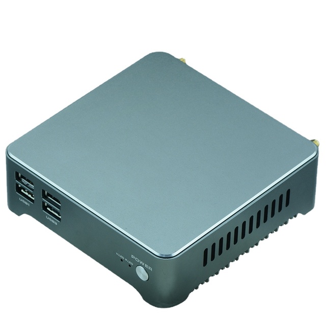N3919SZ Fanless Aluminum Desktop J1900 Mini PC Win10