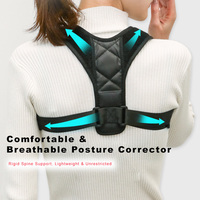 Ceinture de soutien lombaire professionnelle et abordable pour le haut du dos, correcteur de posture pour épaules et dos, idéale pour une posture droite