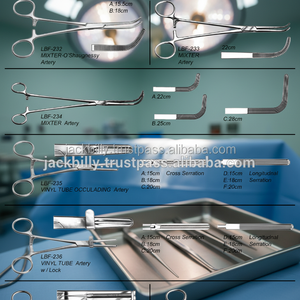 Pinces médicales en acier inoxydable de qualité supérieure, gamme complète, toutes finitions disponibles, instruments chirurgicaux de base, certifiés CE - Product Image 2