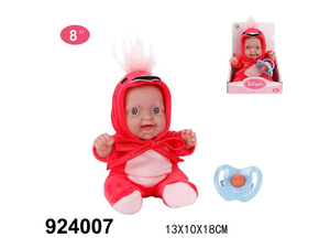 Poupée en PVC de haute qualité pour bébé, jouet mignon pour nouveau-né, 8 pouces, poupées saines à vendre, jouets pour filles - Product Image 2