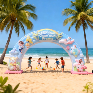 Arco Publicitario Neumático para Eventos, con Diseño Personalizado, Impresión UV de Alta Definición en Tela Oxford - Product Image 4