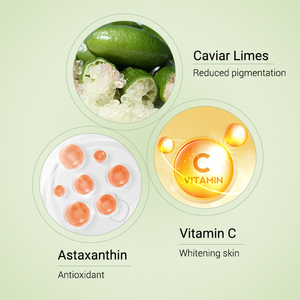 เซรั่มวิตามินซีบำรุงผิวหน้าออร์แกนิค 30 มล. ขายส่ง เอสเซนส์บำรุงผิวหน้า คาเวียร์ ไลม์ ช่วยให้ผิวกระจ่างใส ลดเลือนริ้วรอย - Product Image 3