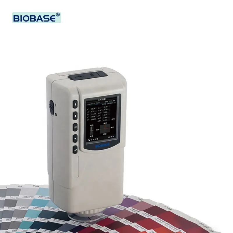 Prix de colorimètre de mètre de couleur numérique portatif de BIOBASE pour le testeur de différence de couleur