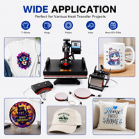 Presse à Chaud 5-en-1 29*38cm Direct Usine pour Sublimation et Transfert – Équipement d'Impression pour T-shirts, Casquettes et Petites Entreprises