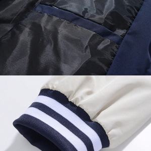 Chaqueta Bomber Casual Personalizada Estilo Y2K para Hombre, con Letras Bordadas, Chaqueta Varsity de Béisbol para Invierno, Chaqueta Letterman - Product Image 5