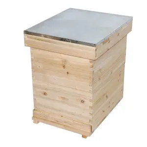 Caja de colmena de 2 capas, colmena nacional china, con 2 niveles de profundidad y precio de descuento