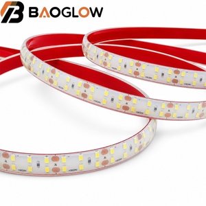 ไฟ LED แบบเทป 240LED/M 2835 ความสว่างสูง 24V 14W/M ขนาด 10 มม. แผงทองแดง 18/35 ป้องกันน้ำ IP68 ซิลิโคนแข็ง ตัดได้ทุกๆ 2.5 ซม. เหมาะสำหรับห้องนั่งเล่น  ขั้นต่ำในการสั่งซื้อน้อย - Product Image 5