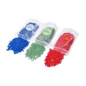 Haricots de cire dure dépilatoires sans colophane avec conception de logo personnalisée pour l'épilation 1000g de perles de cire chaude indolore - Product Image 3