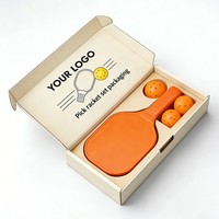 Boîte d'emballage vide en carton de luxe personnalisée pour raquettes de paddle-tennis, boîte cadeau en papier pour raquettes de beach tennis et de padel avec votre propre LOGO