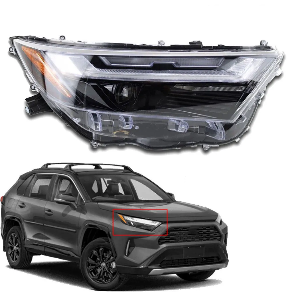 Factory Direct Price Car Body System For Toyota rav4 headlight 2021 2022 2023 SE XSE USA Auto Front LED Head Lamp 81150-0R360