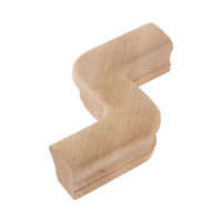 Balustrades de colonne d'escalier en bois avec support en verre pour usage domestique