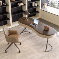 Table de bureau moderne en bois haut de gamme, durable, mobile, minimaliste, pour la maison, le bureau, la salle de lecture, avec tiroir de rangement