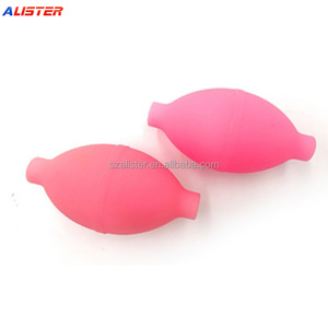 مضخة هواء صغيرة مسطحة صديقة للبيئة من السيليكون المطاطي، تعمل يدويًا مع صمام شفط الهواء وخدمة قص الأنابيب - Product Image 1