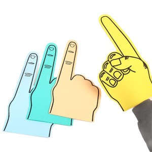 Gants de supporter en mousse EVA haute densité, colorés et durables, réutilisables, pour l'ambiance des stades et les événements sportifs - Vente en gros - Product Image 1