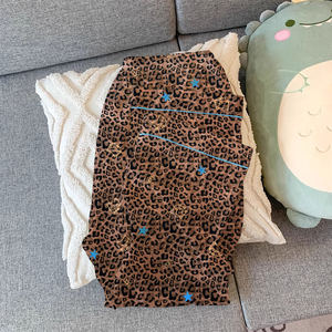 Nouveaux pyjamas pour femmes à imprimé léopard : cardigan à manches longues pour le printemps et l'automne, adapté à porter à l'extérieur ou à <span class=keywords><strong>la</strong></span> <span class=keywords><strong>maison</strong></span> - Product Image 6