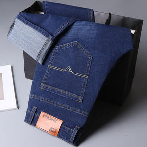 Pantalones <span class=keywords><strong>Vaqueros</strong></span> para Hombre de Tallas Grandes al por Mayor, Jeans Clásicos Personalizados, Ajustados, Rectos, Estampados, Listos para Enviar, a la Moda, Casuales - Product Image 3