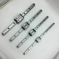 PMI Rail de guidage linéaire carré CNC économique avec capteur de palier, en acier traité thermiquement, 100mm 500mm 1000mm 1500mm 2000mm 2500mm 3000mm