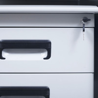 Bureau de direction moderne très vendu avec tiroirs en acier inoxydable, bureau d'ordinateur économique pour usage commercial et domestique
