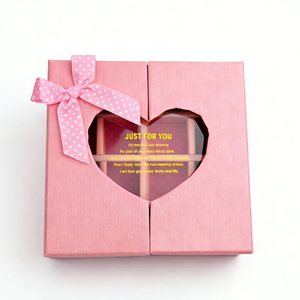 Scatola Regalo di Lusso Personalizzata con Lamina Dorata per Confezioni di Cioccolato e Dessert, Imballaggio per Dolci con Vantaggi di Verniciatura e Goffratura UV - Product Image 1