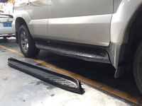 Marchepieds en alliage d'aluminium pour Prado FJ120 2003 — 2009, accessoires automobiles, planches de course, marché de pièces détachées, couleur noir