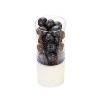 200ml Mousse en plastique dur de qualité alimentaire pouding gelée Tiramisu Dessert gâteau tasse sans couvercle tasses à crème glacée droites