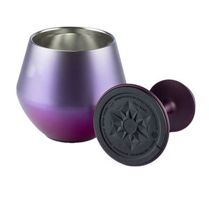 パーソナライズ14oz/414mlビンテージ赤ワイングラスカスタムカラーステンレス鋼ゴブレット - Product Image 4