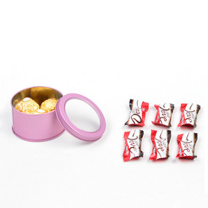 Cajas Metálicas Rosadas de 75*45mm para Empaque de Pestañas, Dulces, Pasteles, Cupcakes, Anillos, Joyería, Caja con Ventana - Product Image 5