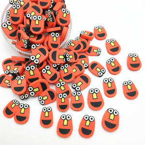 Rodajas de arcilla suave gruesas estilo caricatura: Muñeca, Oso, Oveja, Mono, Cachorro, Pan tostado, Maíz - Product Image 6