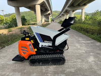 Mini-dumper sur chenilles Antspower 2026 homologué CE, capacité de charge 600 kg, pour la vente