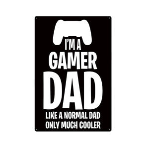 Giocatore del segno di stagno del giocatore del segno di stagno del giocatore al muro di lavoro della placca di latta - Product Image 2