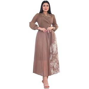 Robe plissée haut de gamme pour femme grande <span class=keywords><strong>taille</strong></span> 4XL, style Miyake, imprimé ample, idéale printemps, automne et été - H-113 - Product Image 5